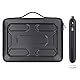 DOMISO 17.3 Zoll Laptoptasche Wasserdicht Schultertasche Schutzhülle Protective Laptop Case Sleeve Stoßfest für 17.3 Notebook/Dell Inspiron/MSI/Lenovo IdeaPad 320/HP Envy/LG Gram/ASUS/ACER,Schwarz