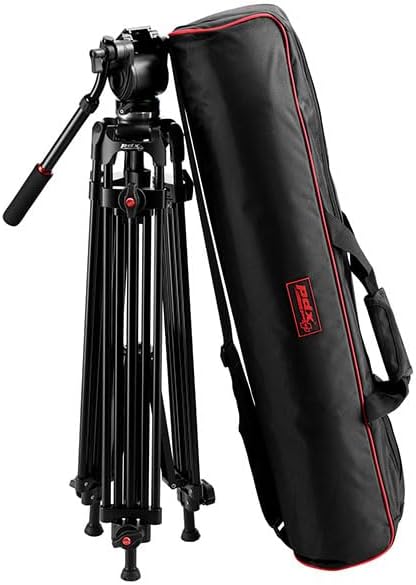 PDX Plus,0508B Video Tripod,Profosyonel Video Kmera Tripodu,(Maksimum yükseklik:1870 mm)