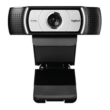 Câmera webcam FULL HD Logitech C930e, Preto