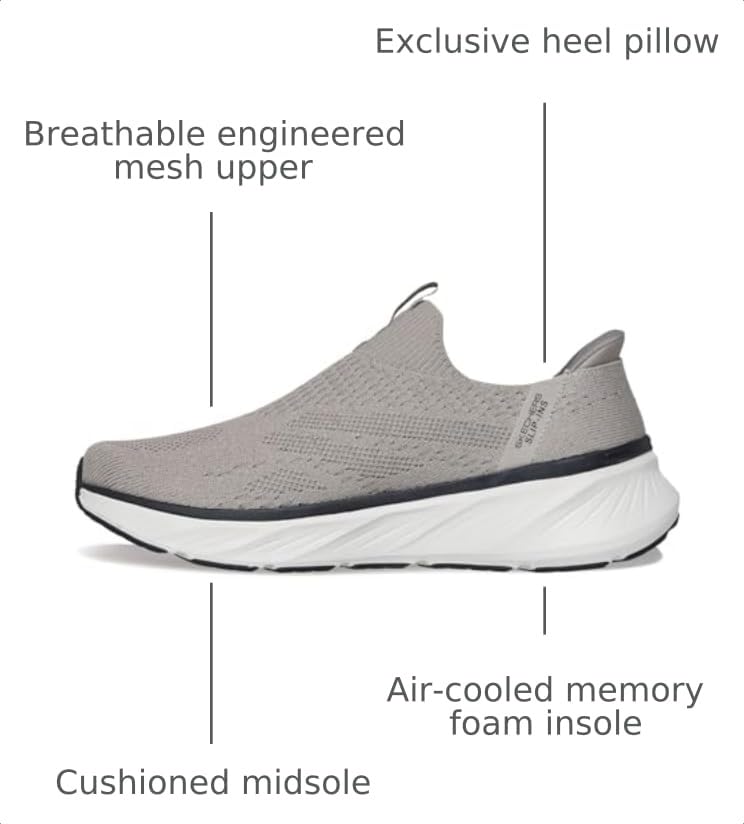 Image of Skechers Men's Edgeride Commissioner Hands Free Slip-in