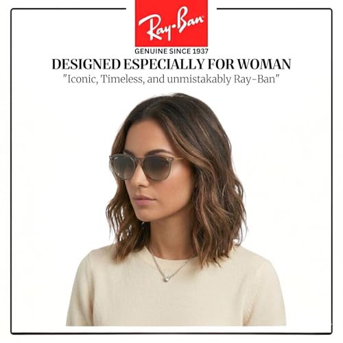 Image of Ray-Ban RB4171 ERIKA CLASSIC Phantos Shaped Sunglasses for Women with Official RAYBAN Eyewear Kit