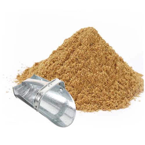 Pelle à aliments en acier inoxydable argentée durable pour grands élevages