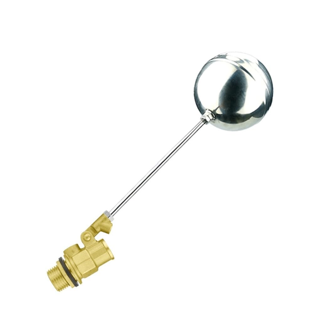 Float Valve, Flotador De Latón, 1/2-1 Pulgada, Tanque Agua Caliente Fría, Cisterna, Sello Goma, Control Flujo, Sin Fugas(1")