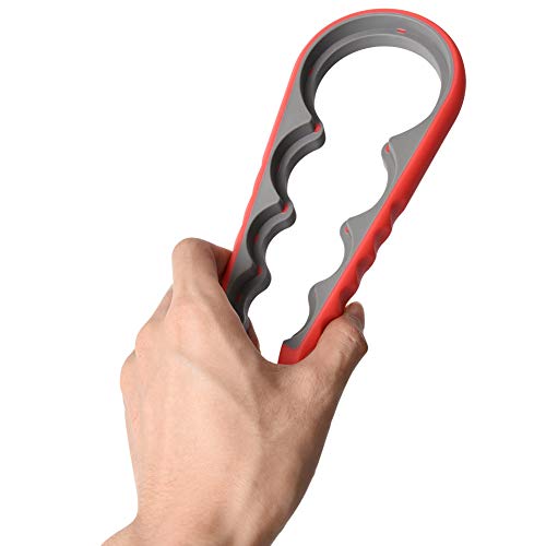 Funien 4-In-1 Jar Opener, Bottle Opener for Weak Hands, anti Slip Kitchen Tool with Enhanced Grip, Easy to Use, Suitable for All, Can, Optimized Children and Elderly