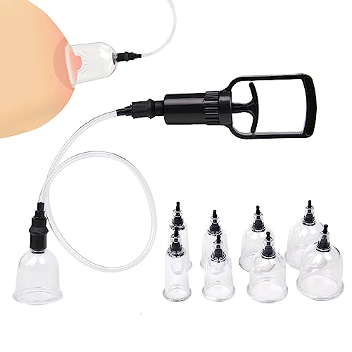 YYJYZH 4 Paires de ventouses de tétons, Puissance d'aspiration, ventouses de tétons, Pompe à Chatte sous Vide, Ventouse de tétons SM, Jouet Sexuel for Femmes et Couples