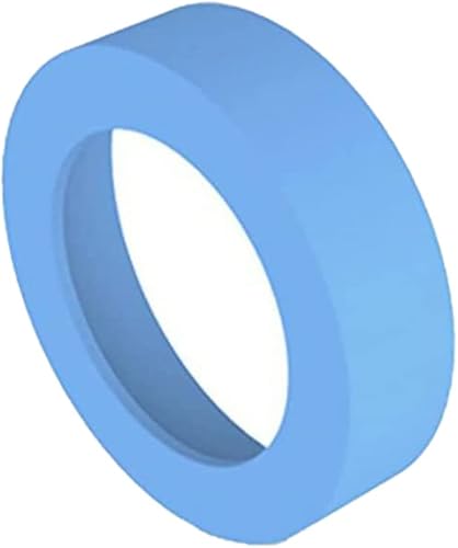 Miniatura 1 de AKOAK Tapa protectora de silicona para botellas de agua, 2.56 pulgadas, apta para tazas con diámetro de base inferior de 2.56 a 2.75 pulgadas (azul