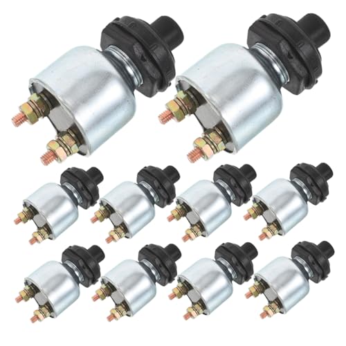 Botón de arranque Amosfun con contactos de cobre para camiones pesados