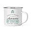 Andaz Press Santa Claus 11oz. Stainless Steel Campfire Coffee