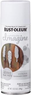 Imagine Craft & Hobby Glitter Spray Paint White