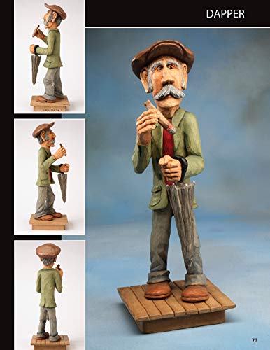 Caricature Carvers Showcase: 50 of the Best Designs and Patterns from the Caricature Carvers of America (Fox Chapel Publishing) 30 Featured CCA Members and Their Work, from Woodcarving Illustrated - Image 3