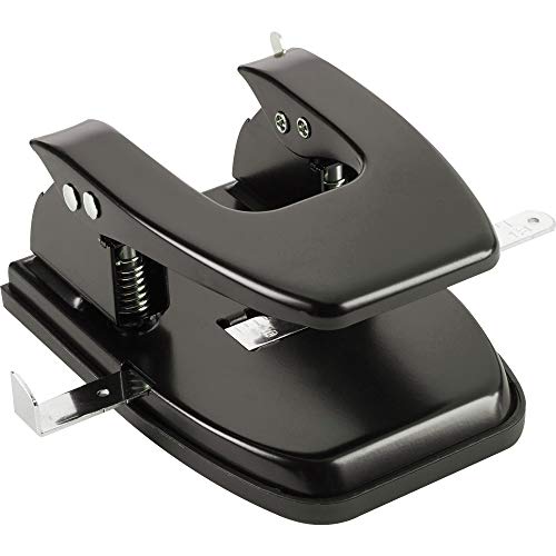 Business Source Heavy-Duty Hole Punch (65626), Black, Small (1-24) #TOP5
