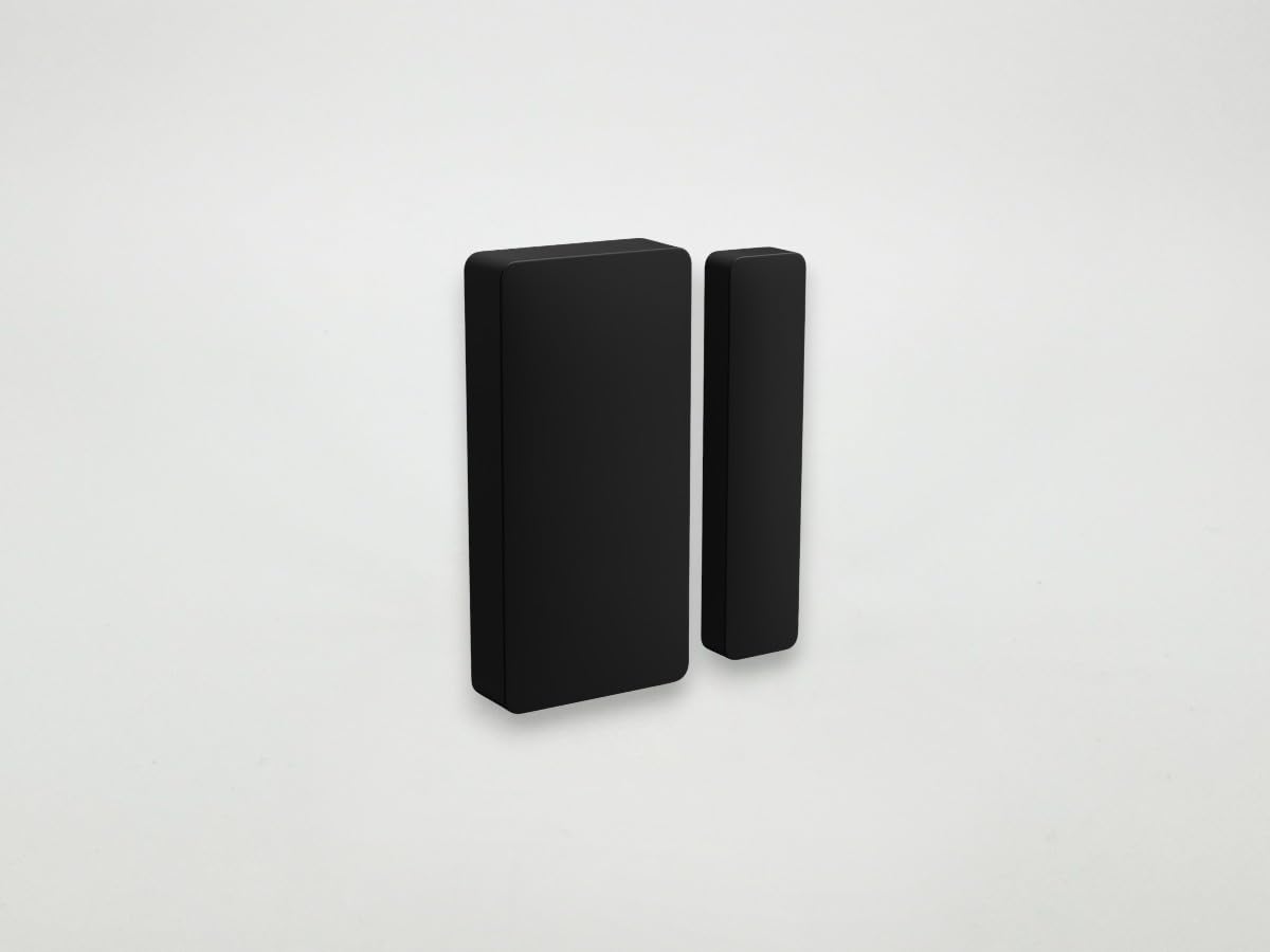 Tedee Capteur de Porte pour Serrure Intelligente Tedee, Notifications (Porte Ouverte, fermée), contrôle à Distance (avec Tedee Bridge), Bluetooth, Accessoires électroniques pour Smart Home (Noir)
