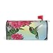 WOOR Hummingbird and Flowers Magnetic Magnetic Mailbox Cover Standard Size for Garden Yard Outdoor Decorations-18 x 20.8