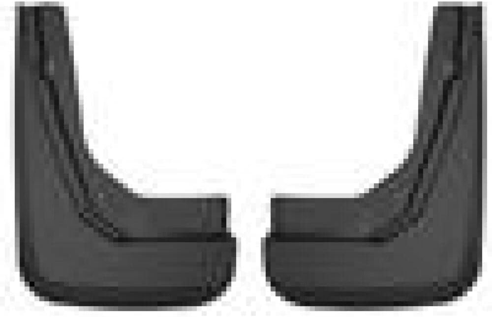 Husky Liners Custom Mud Guards | Fits 2021-2026 Chevrolet Suburban, Tahoe, GMC Yukon, Yukon XL | Rear Set, 2-pc Black - 59241