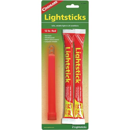 Coghlan's Lightsticks Red (2 Pack)