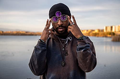 Third Eye Sunglasses, Purple Reflective Lens4