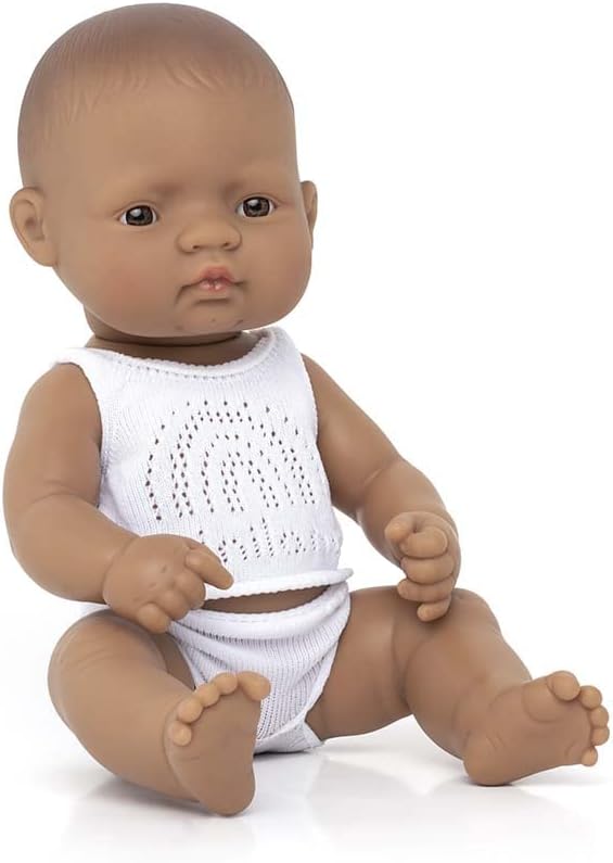 Miniland Doll Clothes Underwear Set for 12 5/8'' inch Dolls - Comes top and Bottom Pieces with Hanger