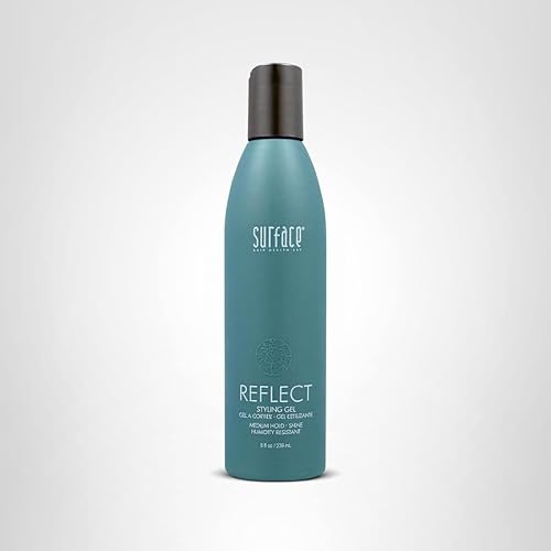 Miniatura 4 de Surface Hair Gel de peinado Reflect, control resistente a la humedad y brillo resistente, 8 onzas.