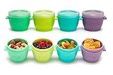 Snap & Go Pods Contenedor de comida para bebé, 4 unidades