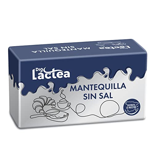 DIA LACTEA mantequilla sin sal barqueta 250 gr