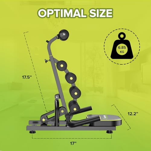Mini Inversion Table by Mini Stretch, Relieve Back Pain, Re-Align The Spine, Stretch The Back and Neck. 330 lbs. Weight Capacity, Compact Foldable Back Stretcher by PMT Medical - Image 7