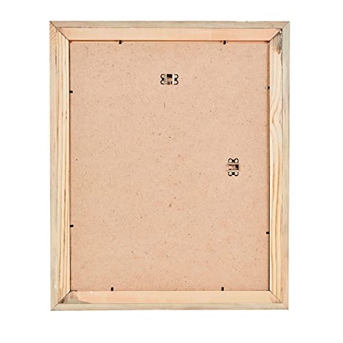 SIBERIAN HERITAGE 11x14 Picture Frame - Barnwood Picture Frames for Rustic Home Decor - Made from 100% Reclaimed Wood - WHITEWASH - Outside Photo Frame Size 13x16x1.5 Inch - Image 7