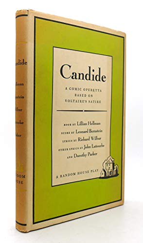 Candide: a comic operetta based on Voltaire's s... B000HH4GBK Book Cover