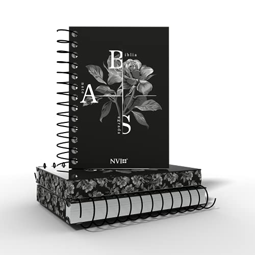 Bíblia Anote NVI grande - Flor de Inverno: Anote suas emoções