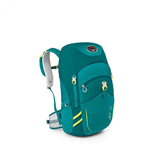 Osprey Jet 18 Kid's Backpack, Real Teal, One Size, (Prior Season)