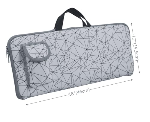 Housse Logitech MK335 imperméable et anti-poussière blanche - 3