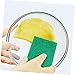 HAMPPLIES Long-Lasting Dishwasher Sponge Brush 10 Pack Dish Scrubbers Reusable Cleaning Sponges Dish Sponges Eraser Sponge Scrub Sponges for Kitchen Random