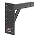 CURT 48342 Adjustable Pintle Mount for 2-Inch Hitch Receiver, 10,000 lbs, 11-1/2-Inch Drop, 12-Inch Length