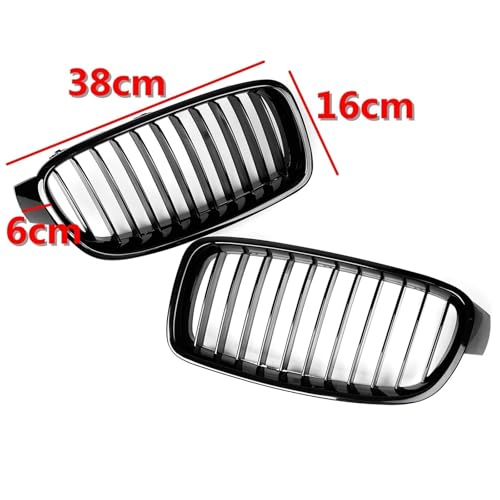 Calandre avant pour BMW X5 E53 plastique noir brillant rénovation - 2