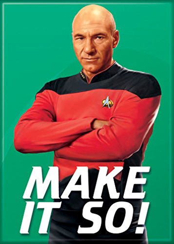 Ata-Boy Star Trek The Next Generation Jean-Luc Picard Make IT SO 2.5