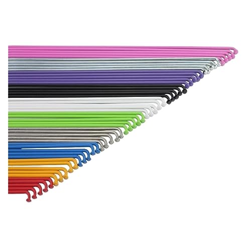WANGYINGER 20 Pcs 14G Spoke Colorful Road/Folding Bike