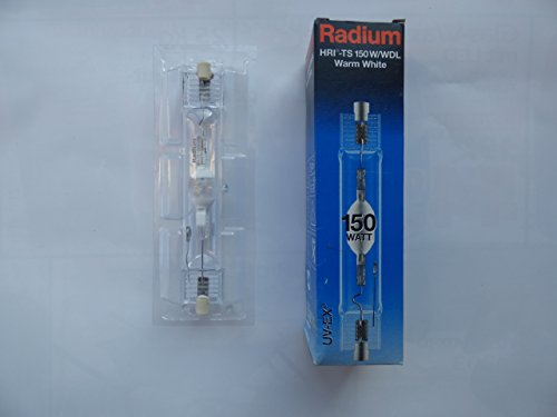 Preisvergleich Produktbild Radium Halogen-Metalldampflampe HRI-TS 150W, WDL, RX7s-24, warmweiß