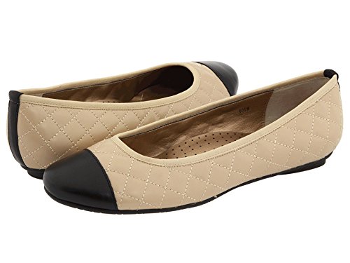 Image of VANELi Womens Serene Quilted Slip On Ballet Flats Casual