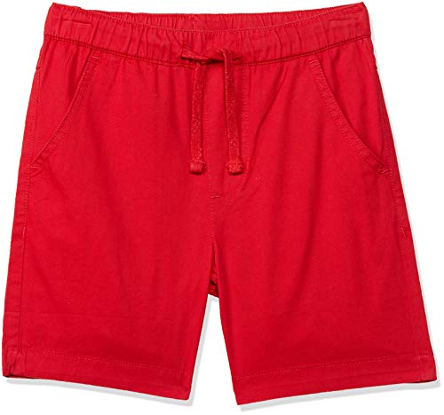 Image of Amazon Brand - Jam & Honey Boys' Shorts (JHSS20BSHO003 Red 6-7 Years)