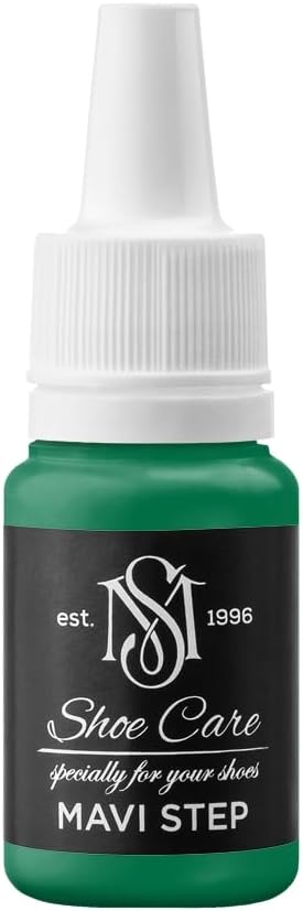 Universal Leather Dye - NCS S 4050-G Jungle Canopy - High Coverage Leather Paint for Shoes, Bags, Canvas & Sneakers by MAVI STEP - 3.40 fl oz / 100 ml