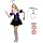 2 Pcs Halloween Marionette Doll Puppet Costume Accessories for Horror - 8