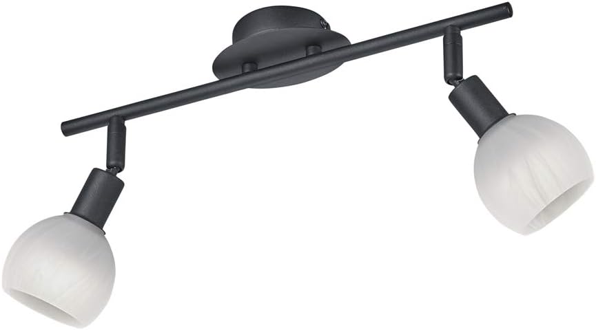Reality Leuchten Spotlight Bar, Metal, Black