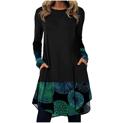 Kleid Damen, Tennisrock Swing Kleider Strandkleider Herbst Apart Kleider...