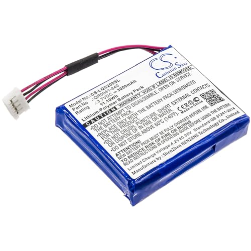 Technical Precision Replacement for Cameron SINO CS-LQS200SL Battery