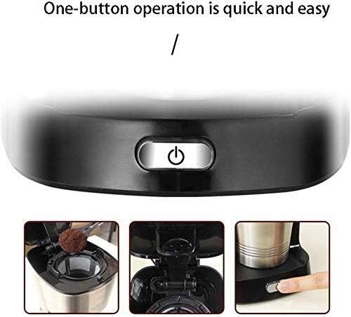 Cafetera de Goteo Semi Automática 400 ml, 650W, Acero Inoxidable Cepillado miniatura 5