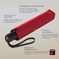 Knirps Taschenschirm A.200 Medium Duomatic – Kompakt und sturmfest – Windkanal getestet – Red – Ansicht 6