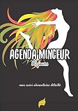 Agenda minceur 90 jours - mon suivi alimentaire détaillé: v1-1 Cahier régime | 90 jours pour maigrir | carnet regime à compléter sur 90 jours | 21cm x ... | planificateur Fond noir silouhette femme
