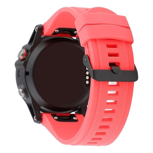 [�����ȓX] 20 22 26mm �V���R���X�g���b�v �ɓK��Garmin Fenix 7X 6X 5X 7S 6S 5S Pro 7 6 5 Plus 3HR 945 Epix Gen 2 Enduro Instinct 1 2X �E�H�b�`�o���h(Red