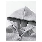 SOLY HUX Men's Quarter Zip Hoodies Zip Up Hoodie Long Sleeve Drop Shoulder Sweatshirt Casual Pullover - Image 3