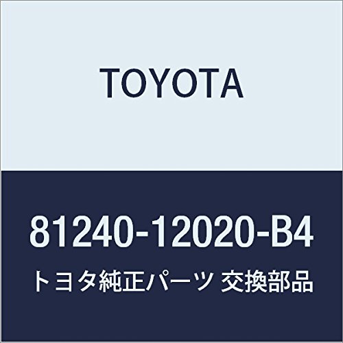 Toyota Genuine Parts Room Lamp ASSY No. 1 (LT.GRAY) Regius/Touring Hiace Part Number 81240-12020-B4