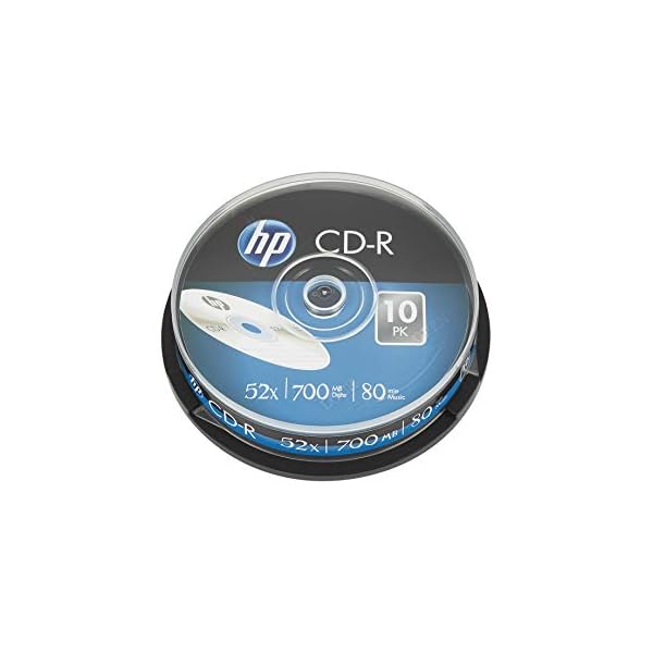 HP CD-R Rohlinge 700MB 52fach 10er Spindel